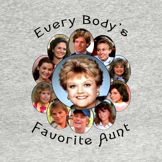 Everybody's Favorite Aunt Jessica Fletcher Angela Lansbury Vintage by Hoang Bich